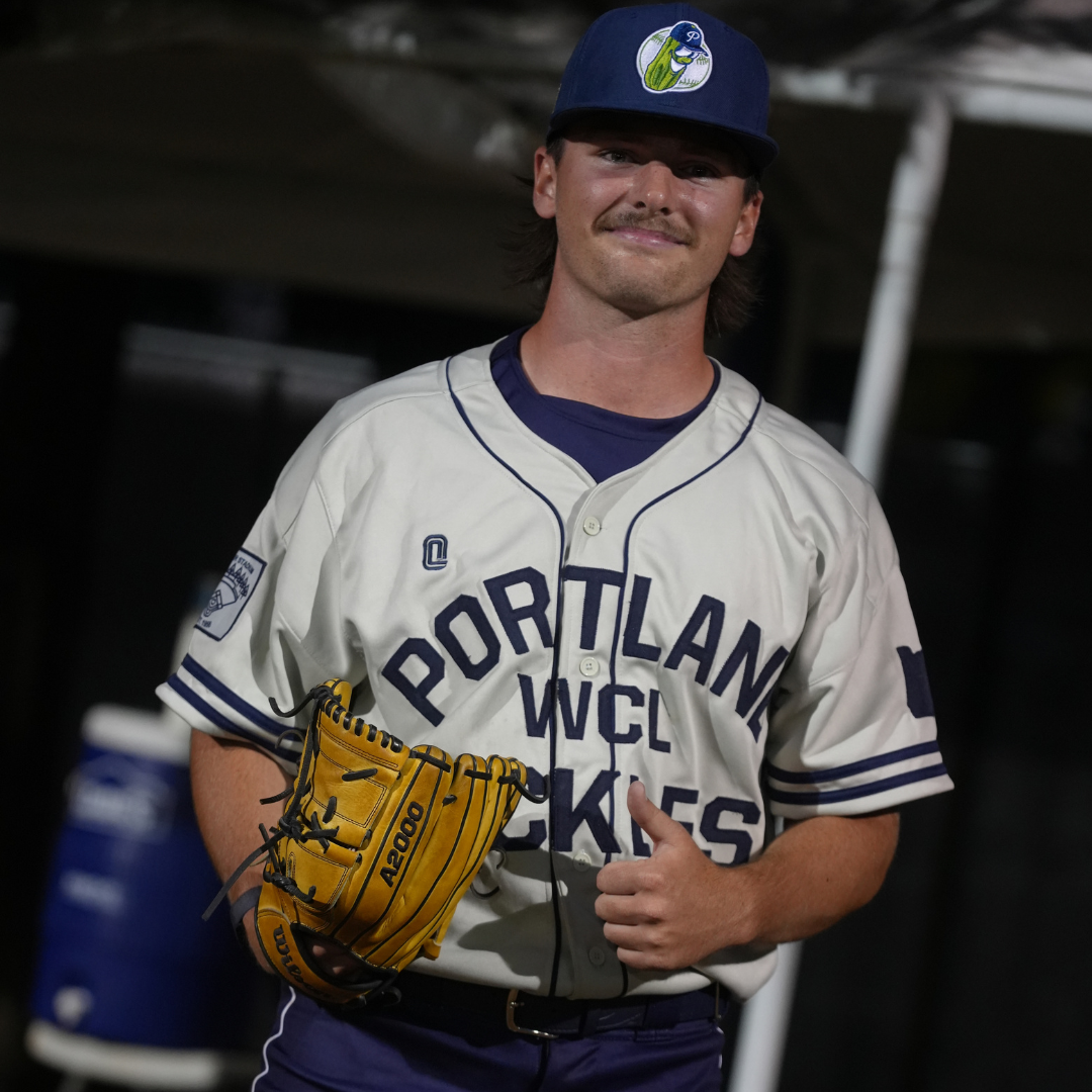 2025 Official League x Portland Pickles Player Issue Mint Jersey