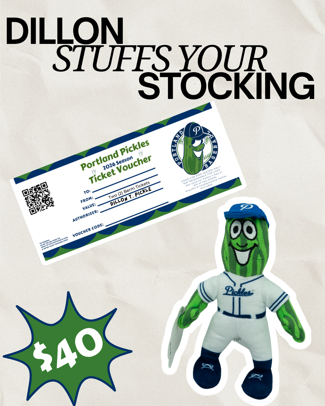 Dillon Stuffs Your Stocking