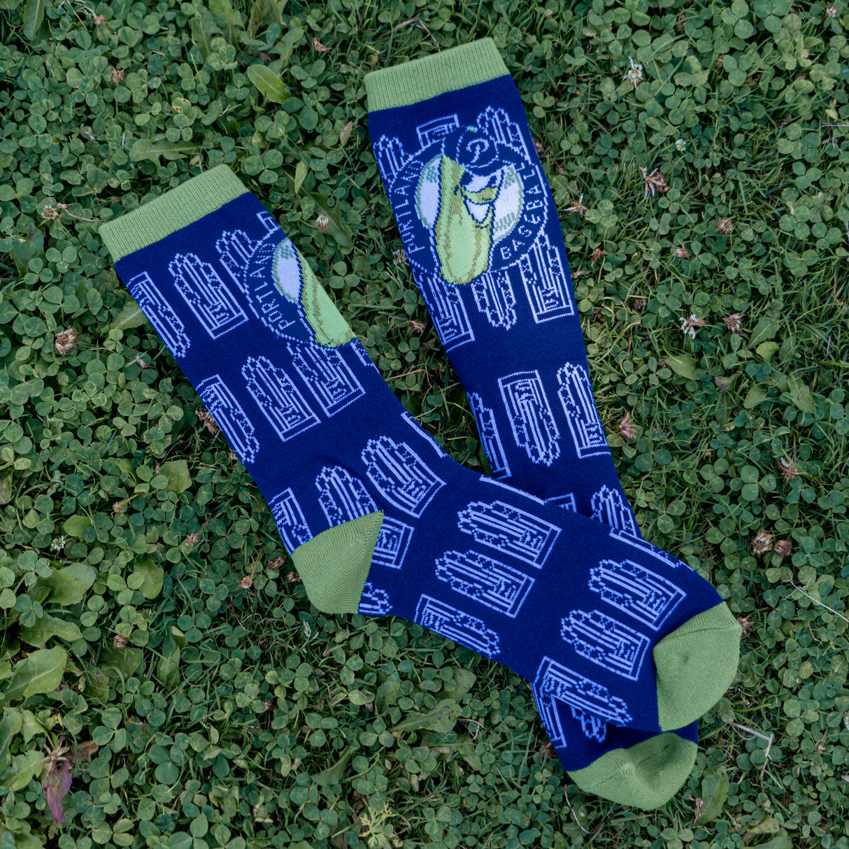 Official League X Portland Pickles Blue WCL Champion Socks