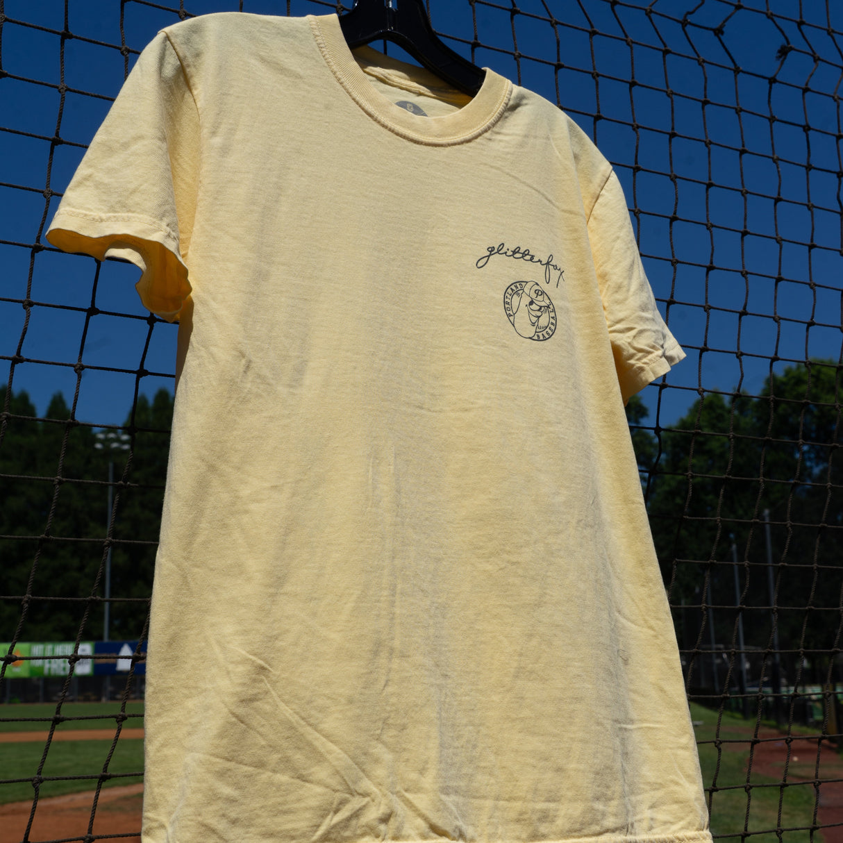 Official League x Portland Pickles presents Glitterfox : The T-shirt