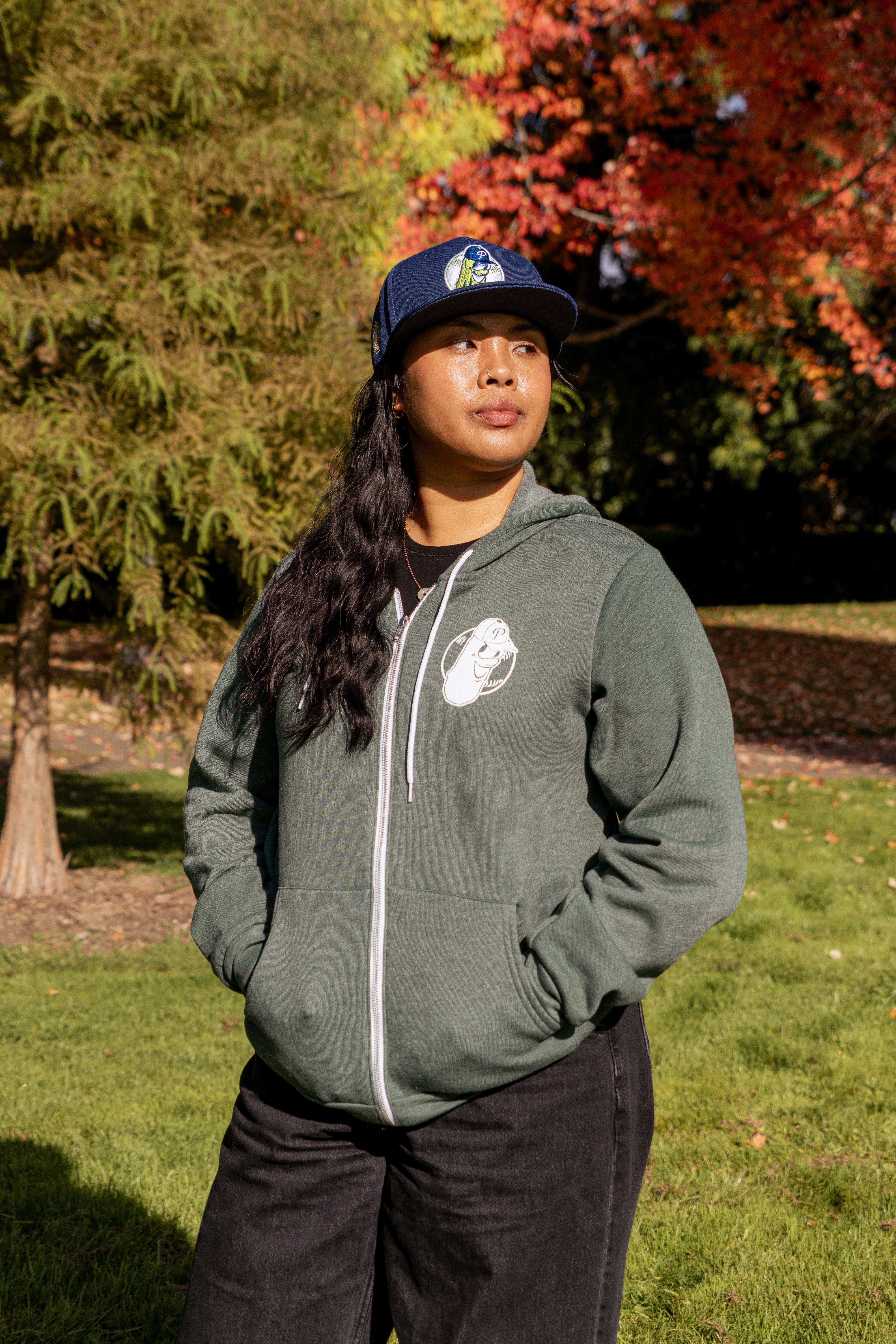 Official League x Portland Pickles Heather Forest Green WCL Full