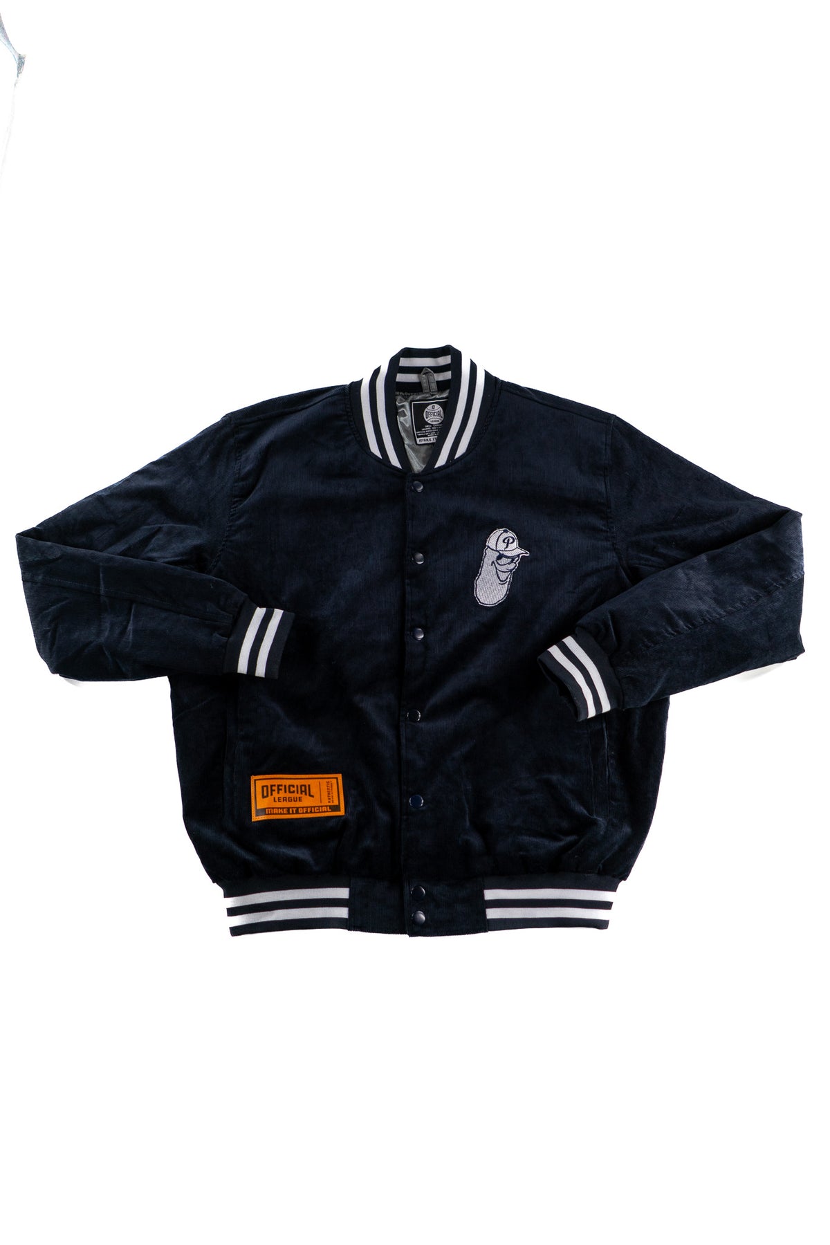Official League x Portland Pickles Navy Script Corduroy Jacket