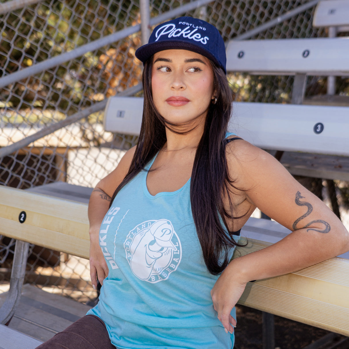 Official League x Portland Pickles Script Dad Hat