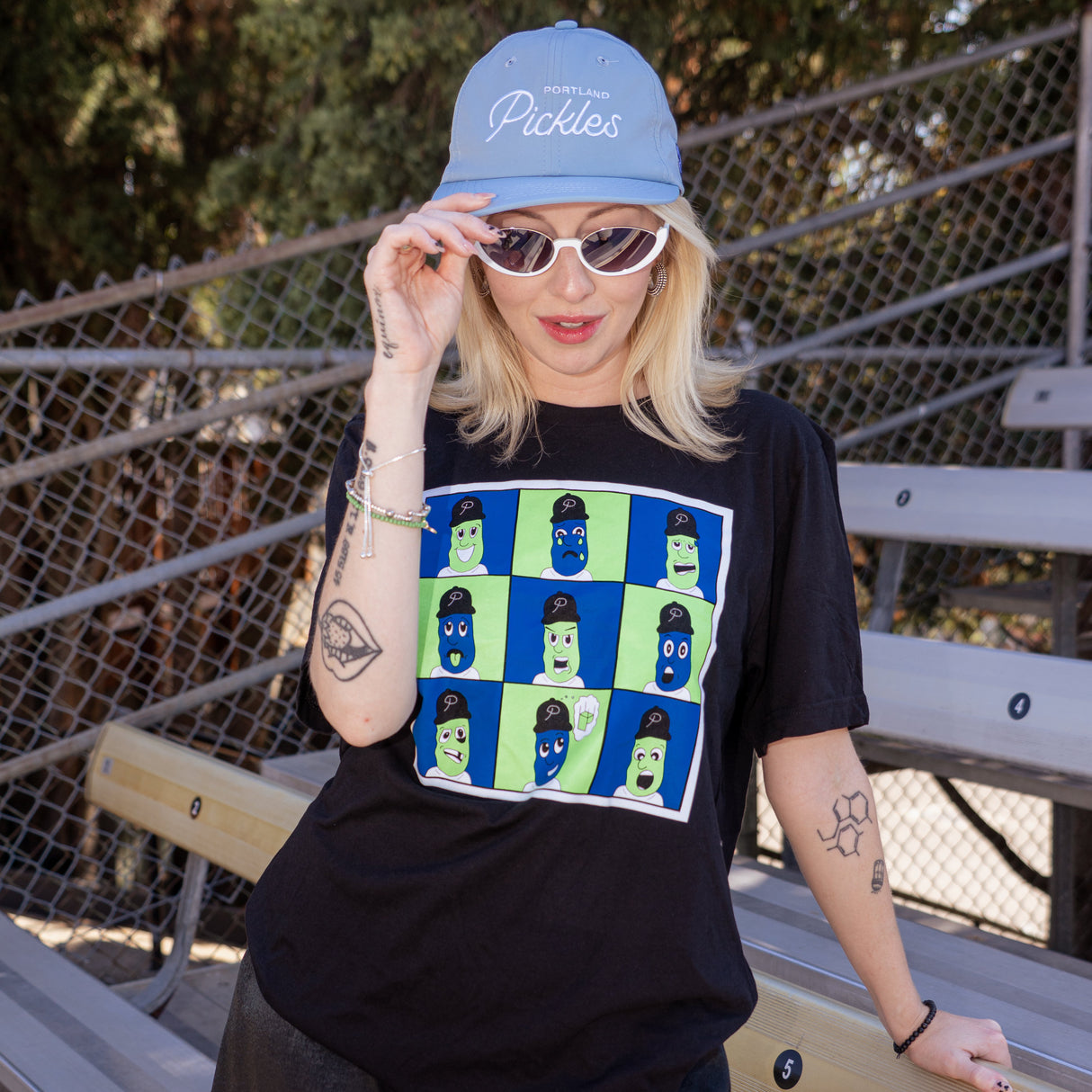 2025 Portland Pickles Artist Series T-Shirt June 11-13 Maddy Hickerson