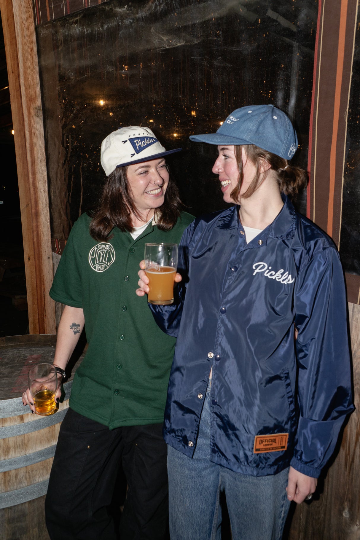 Official League X Portland Pickles Bowling Shirt