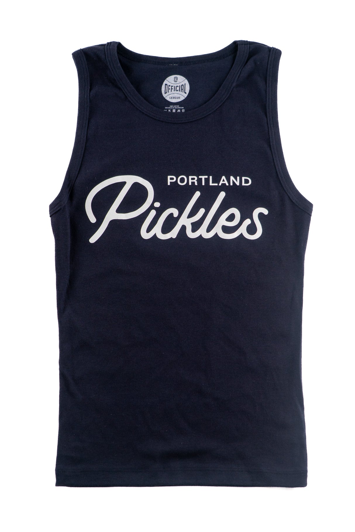 Pickles Script Tank - Navy