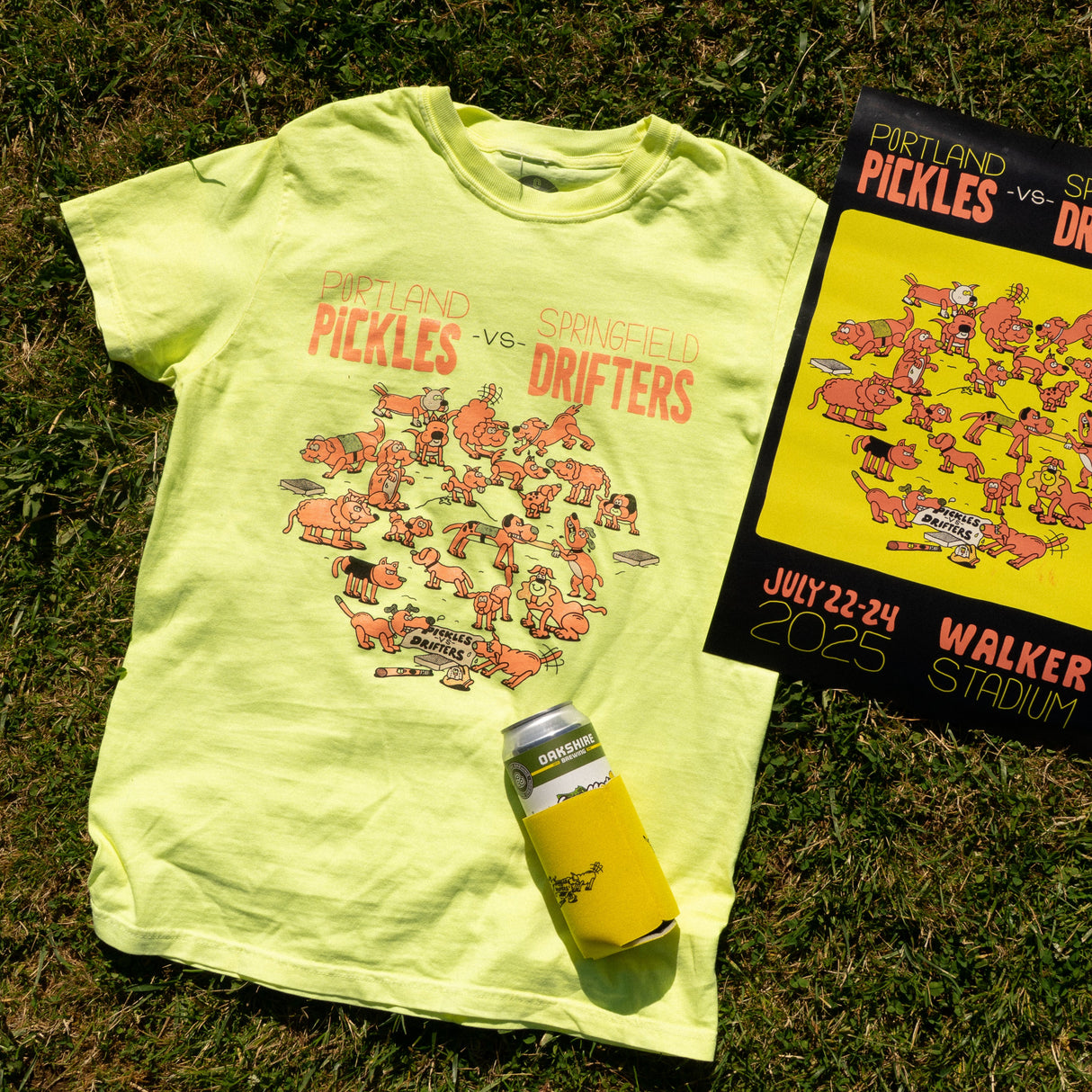 2025 Portland Pickles Artist Series T-Shirt July 22-24 Chris Koelling