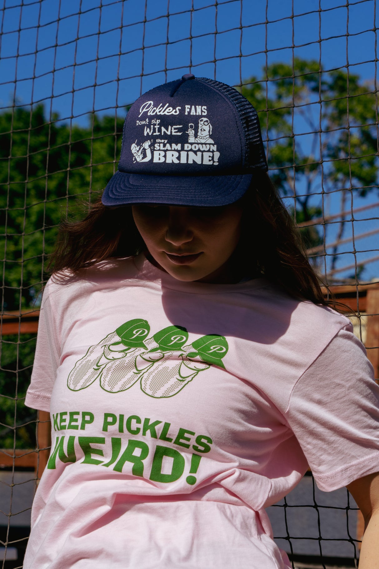 Official League x Portland Pickles Rise and Brine Trucker Hat