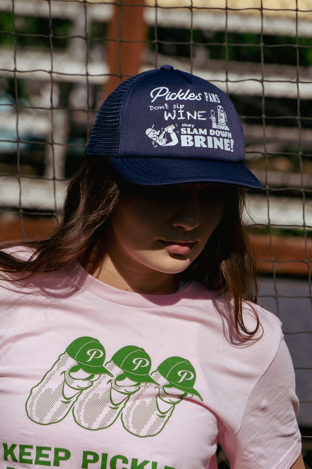 Official League x Portland Pickles Rise and Brine Trucker Hat