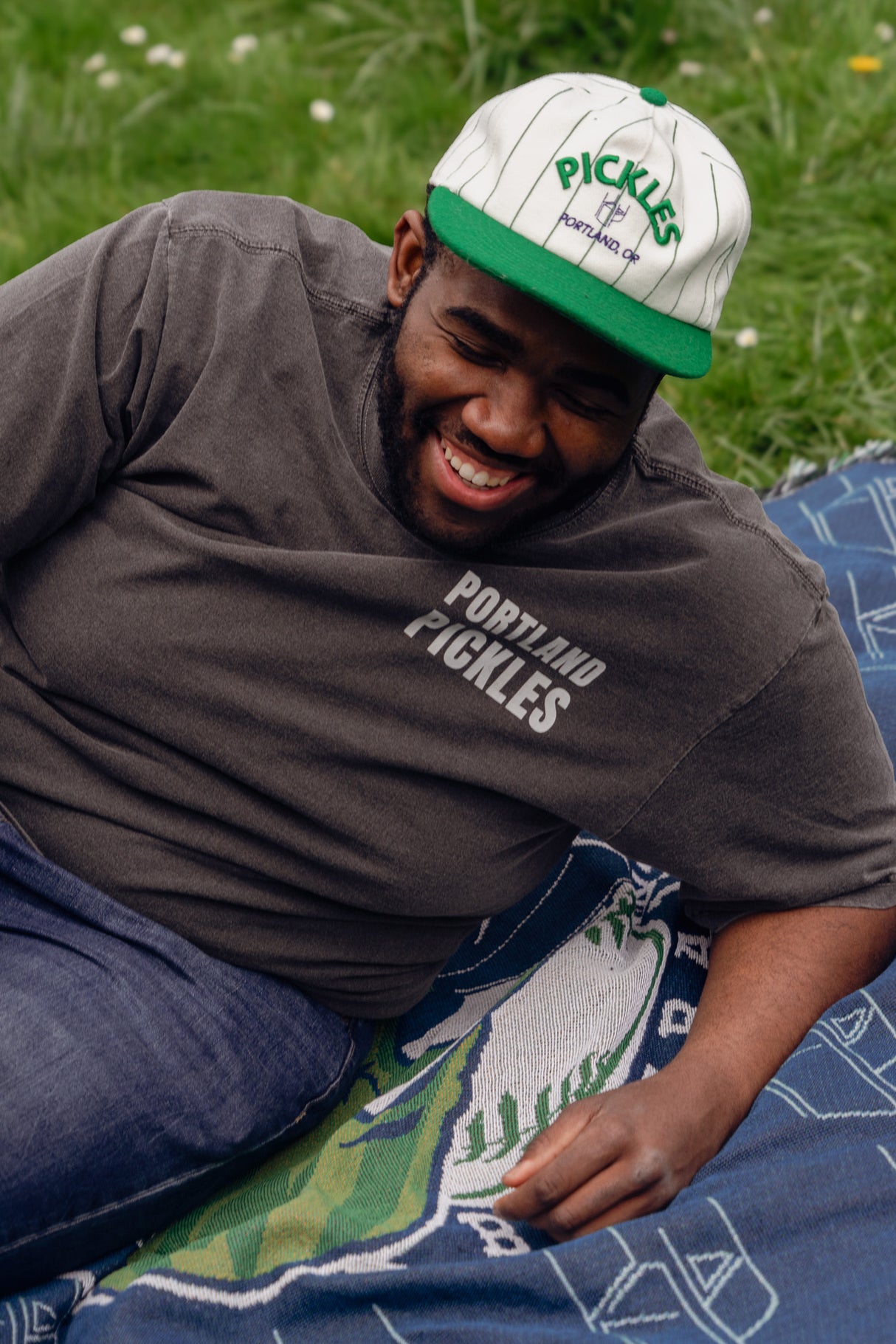 Official League x Portland Pickles Pinstripe Wool Hat