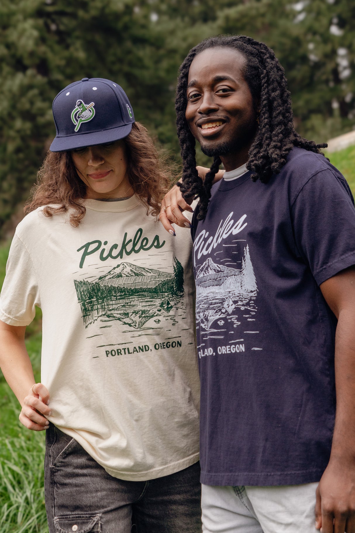 Pickles Postcard Box Tee - Ivory