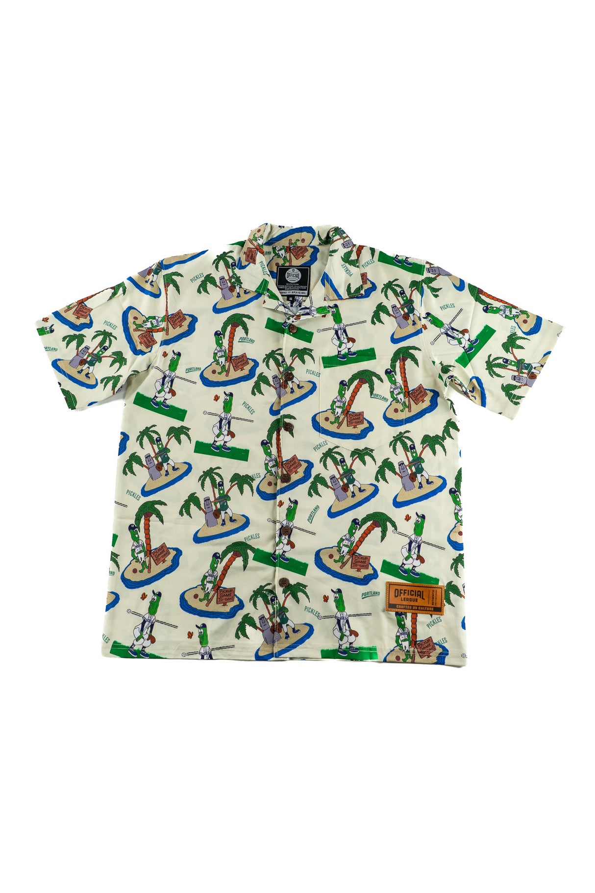 Pickles Hawaiian Shirt - Sand