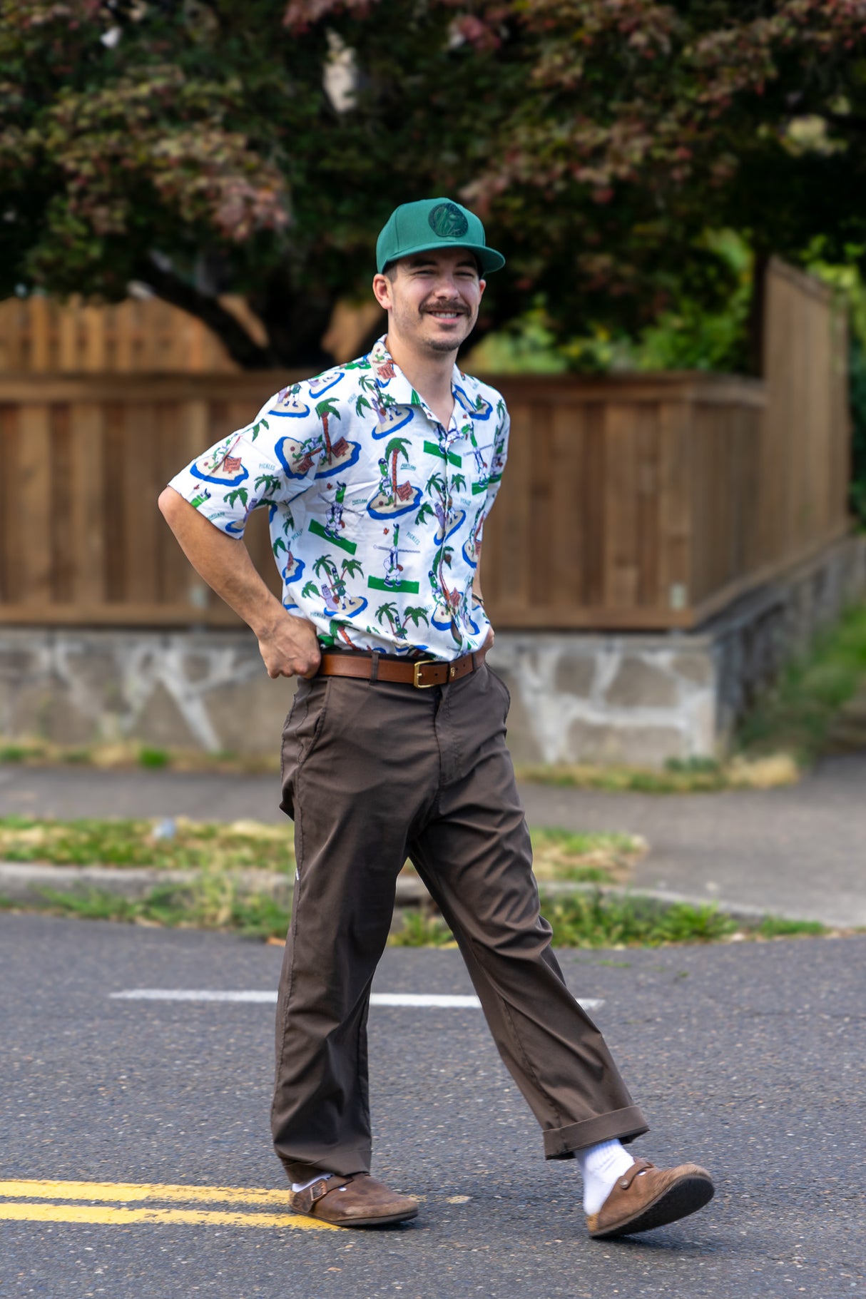 Pickles Hawaiian Shirt - Sand
