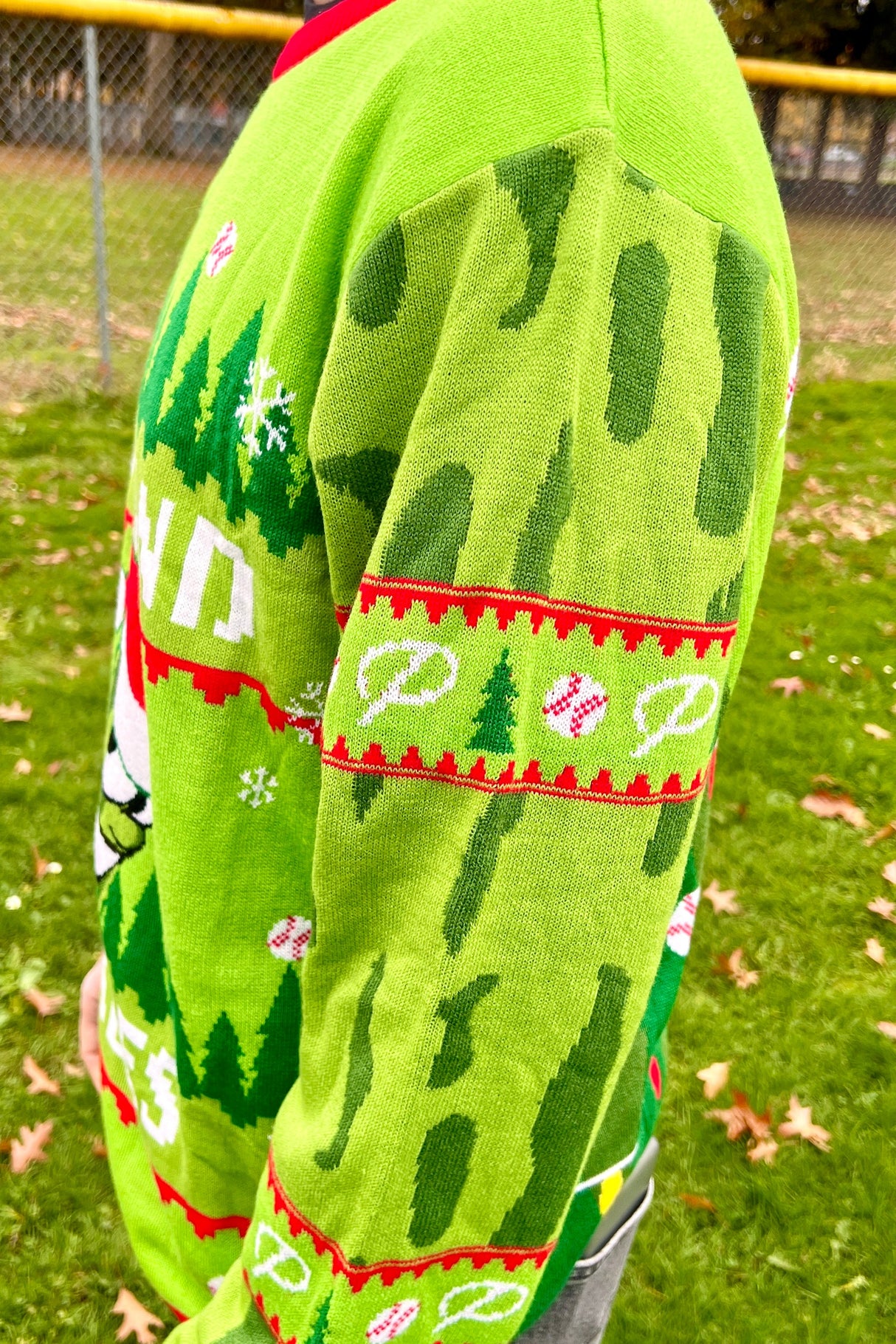 Portland Pickles Ugly Holiday Sweaters