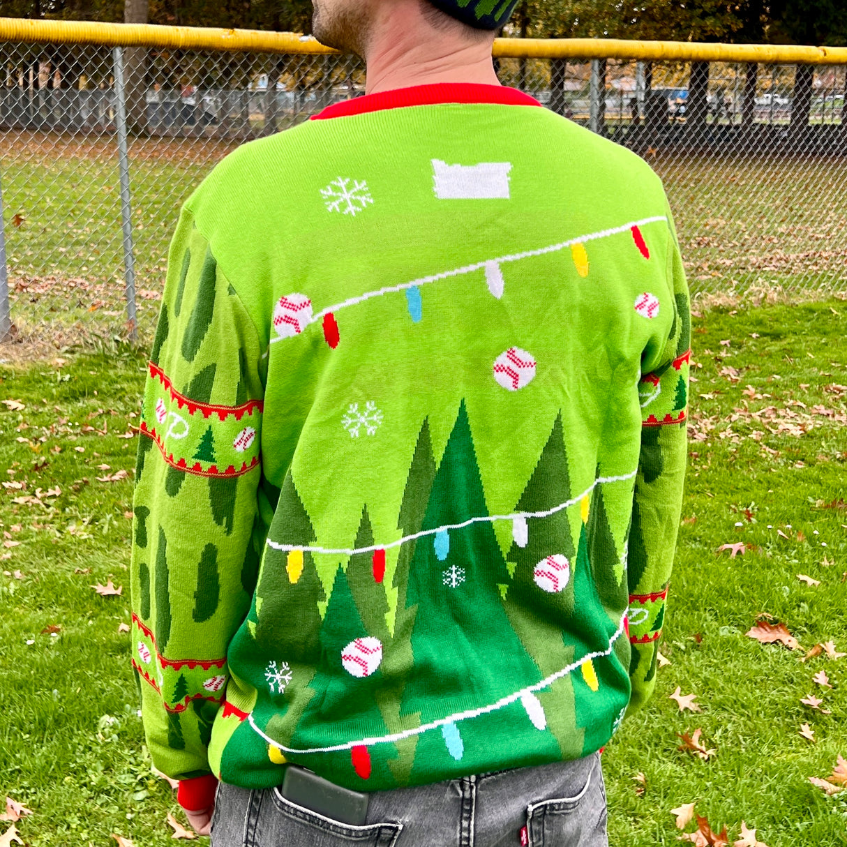 Portland Pickles Ugly Holiday Sweaters