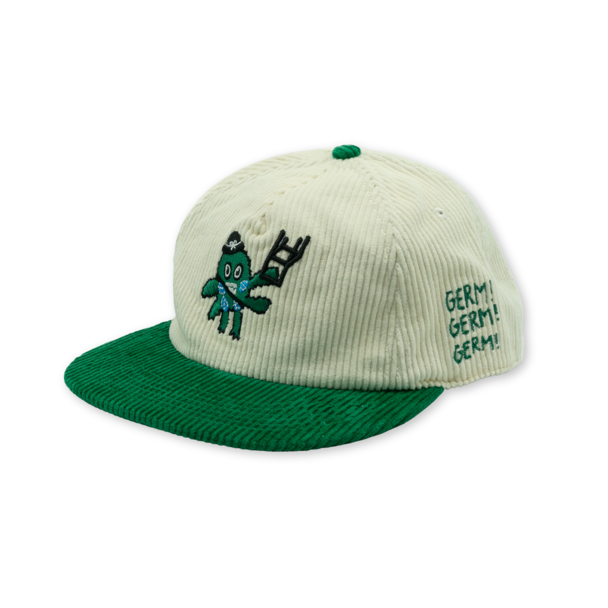 Official League x Portland Pickles Germ Thick Corduroy Snapback Official League x Portland Pickles Germ Thick Corduroy Snapback