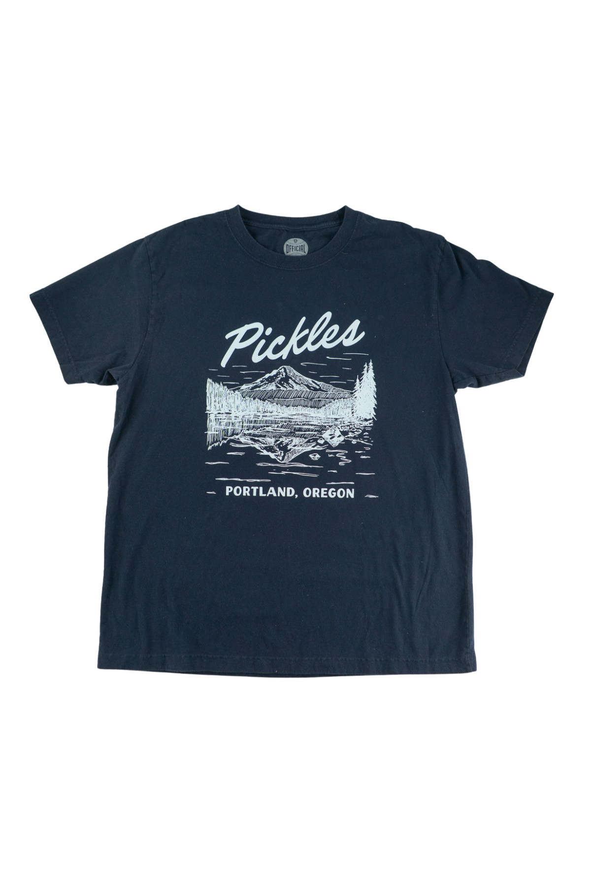 Pickles Postcard Box Tee - Navy