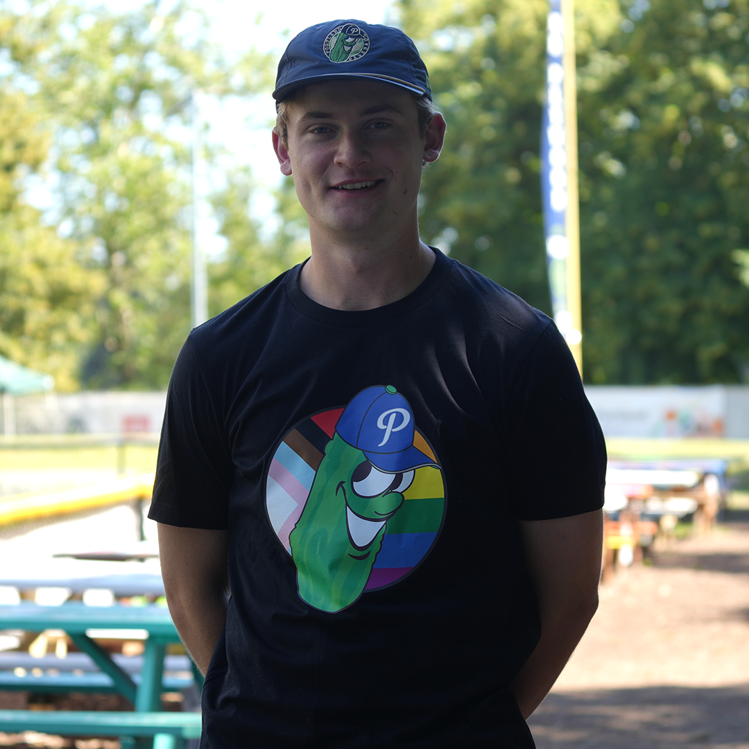 Official League x Portland Pickles Pride Black T-Shirt