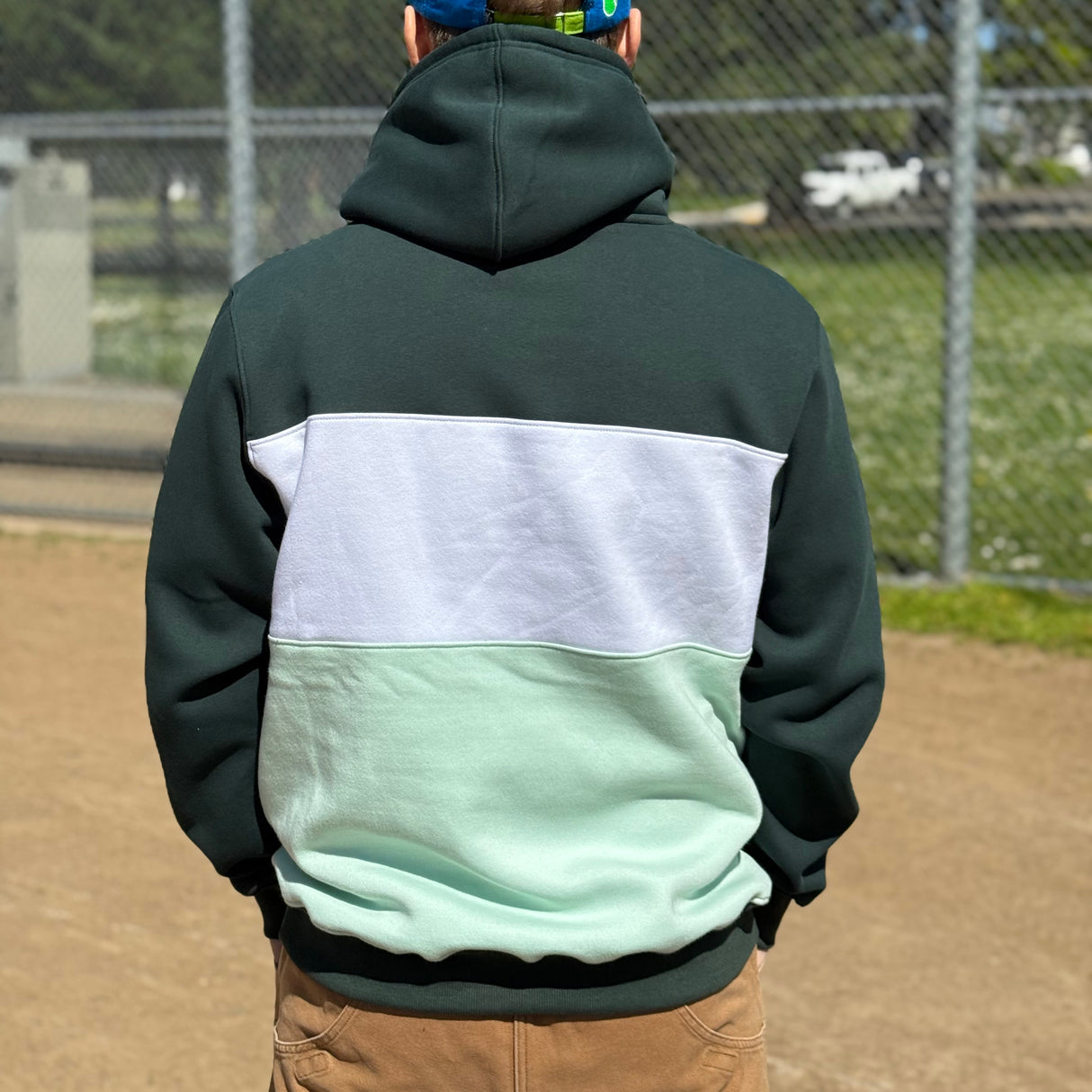 Official League x Portland Pickles Triple Play Color Block Hoodie