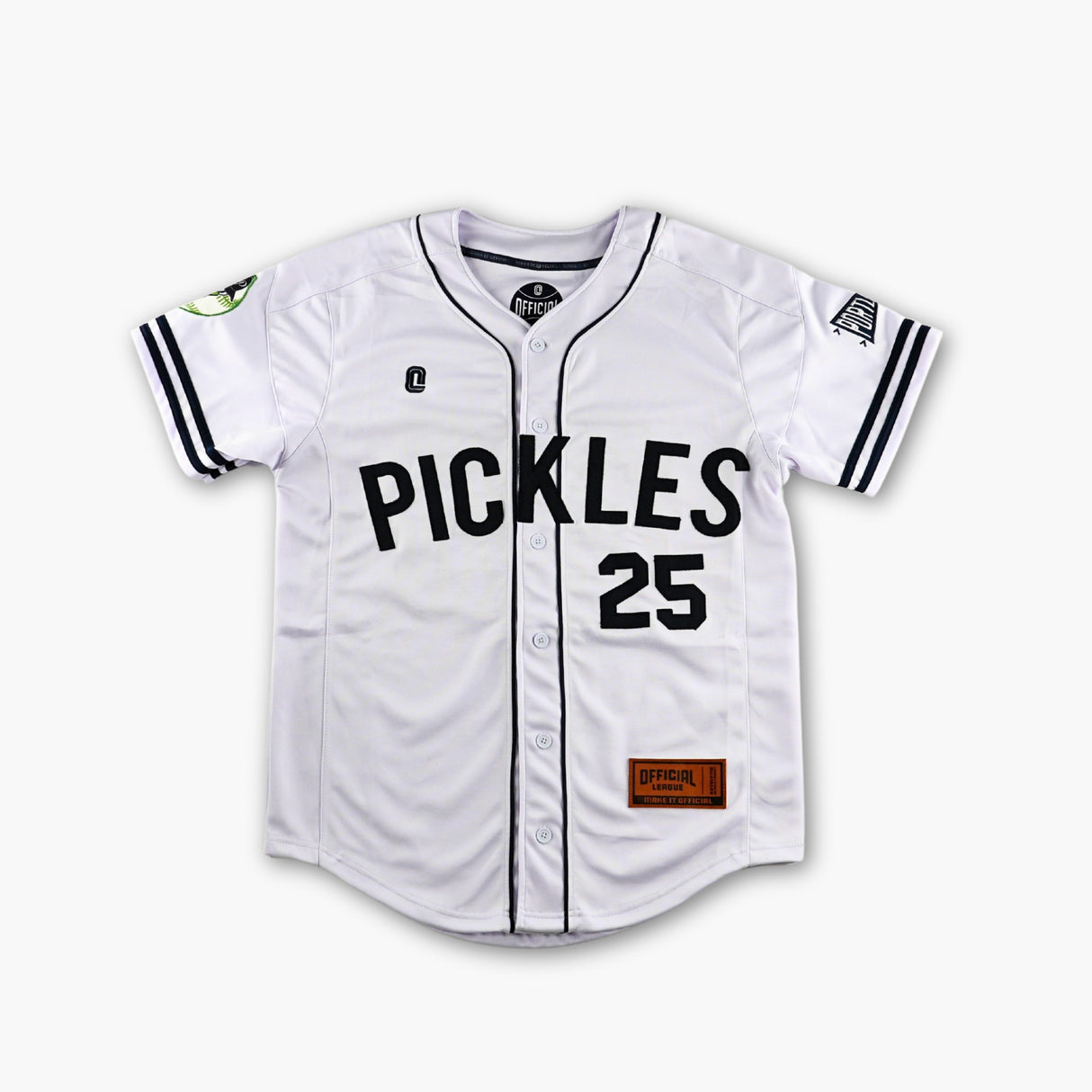 2025 Official League Portland Pickles Walker Whites Jersey Youth