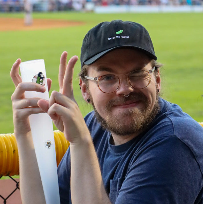 Official League Tiny Pickle Dad Hat - Portland Pickles Baseball