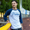 Pickles Script Baseball Shirt - Portland Pickles Baseball