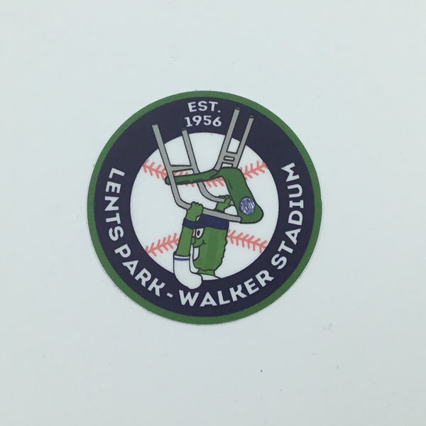 Lent's Park Walker Stadium Sticker Portland Pickles Baseball