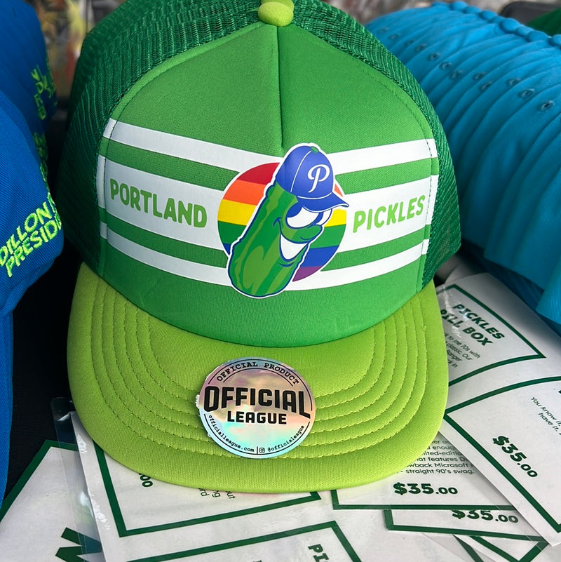 Official League Portland Pickles Pride Foam Trycker - Portland Pickles Baseball