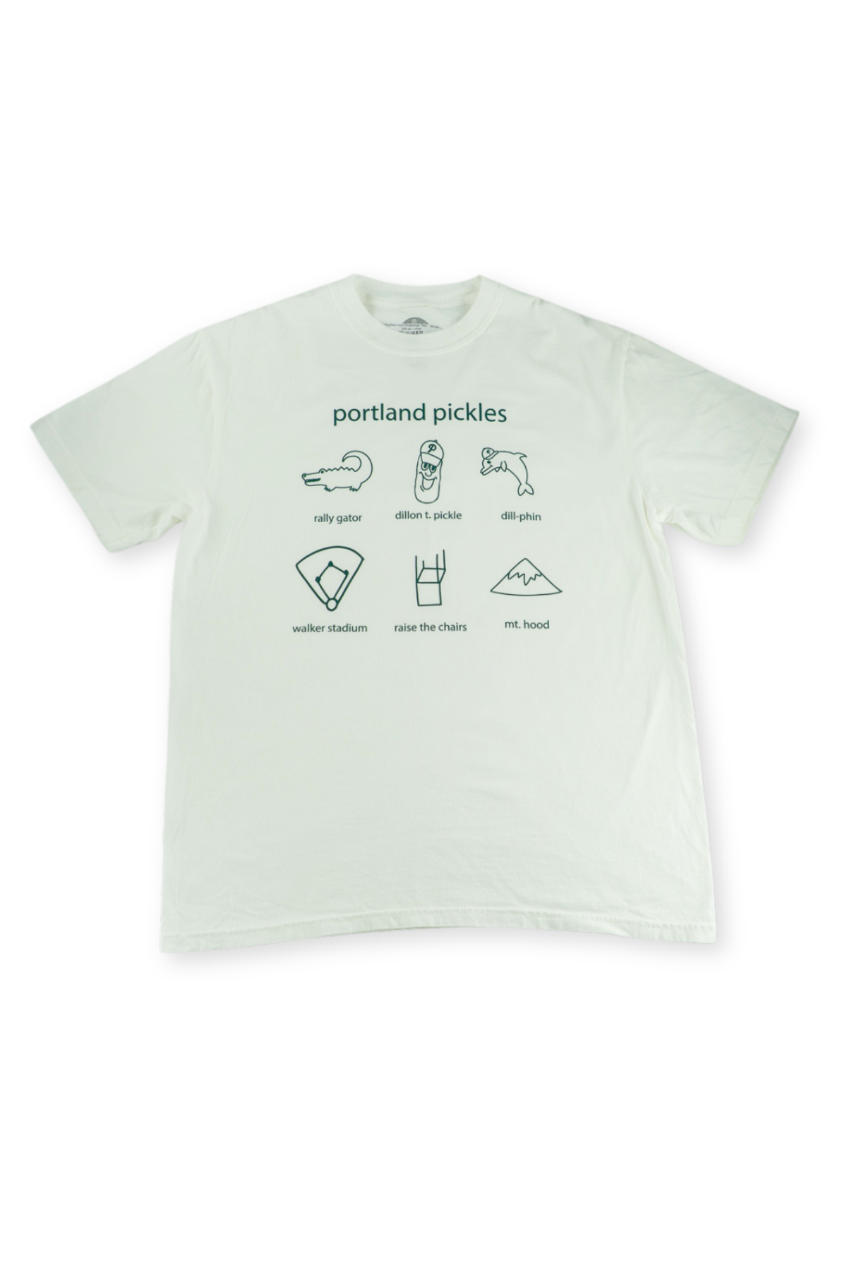 Pickles Icon Drawings Tee - White