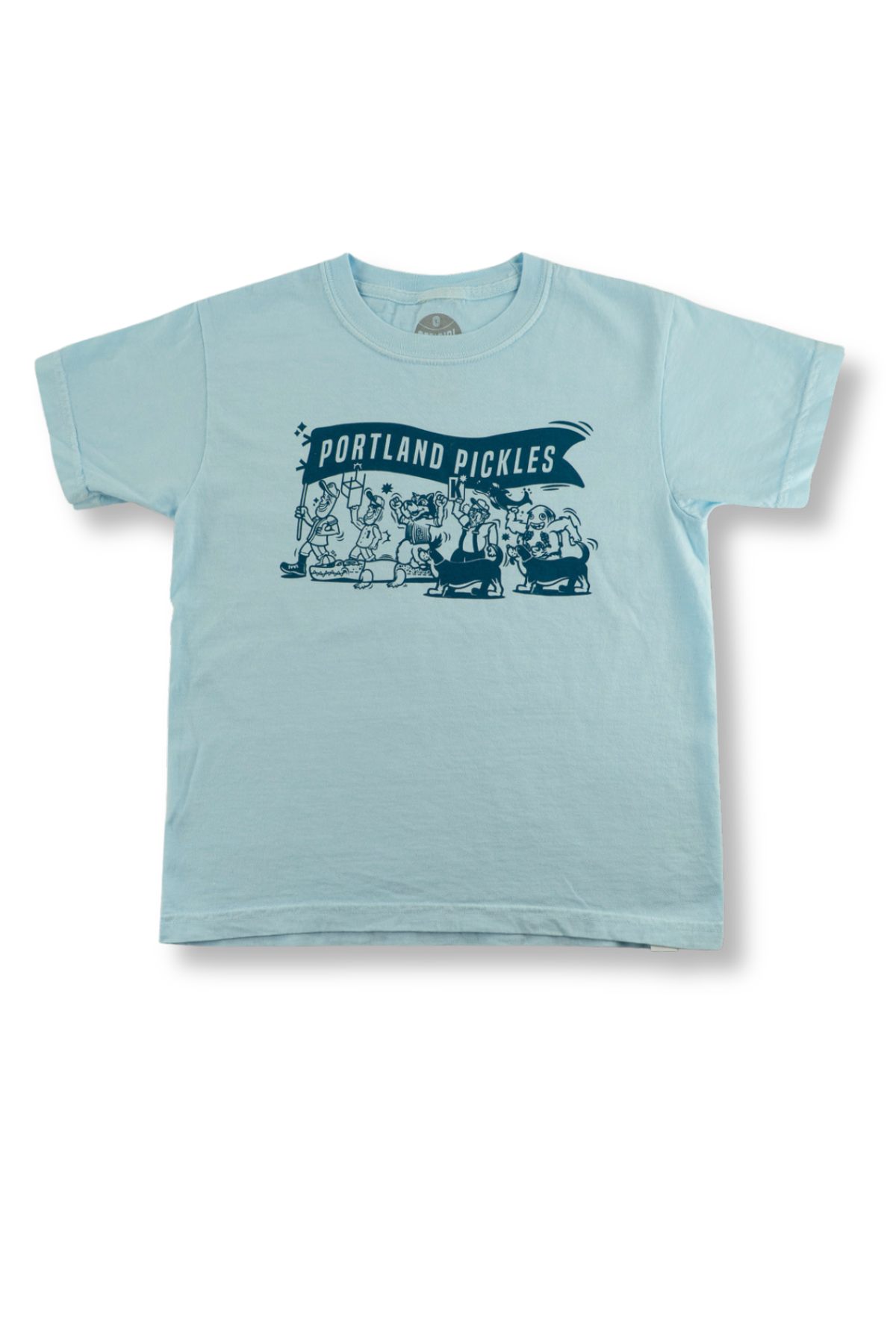Portland  Pickles Mascot Parade Tee - Chambray