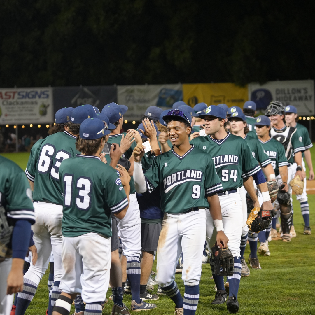 2025 Official League x Portland Pickles Player Issue Green Pullover Jersey