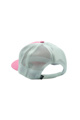 Official League x Portland Pickles Badge Pink Trucker Hat