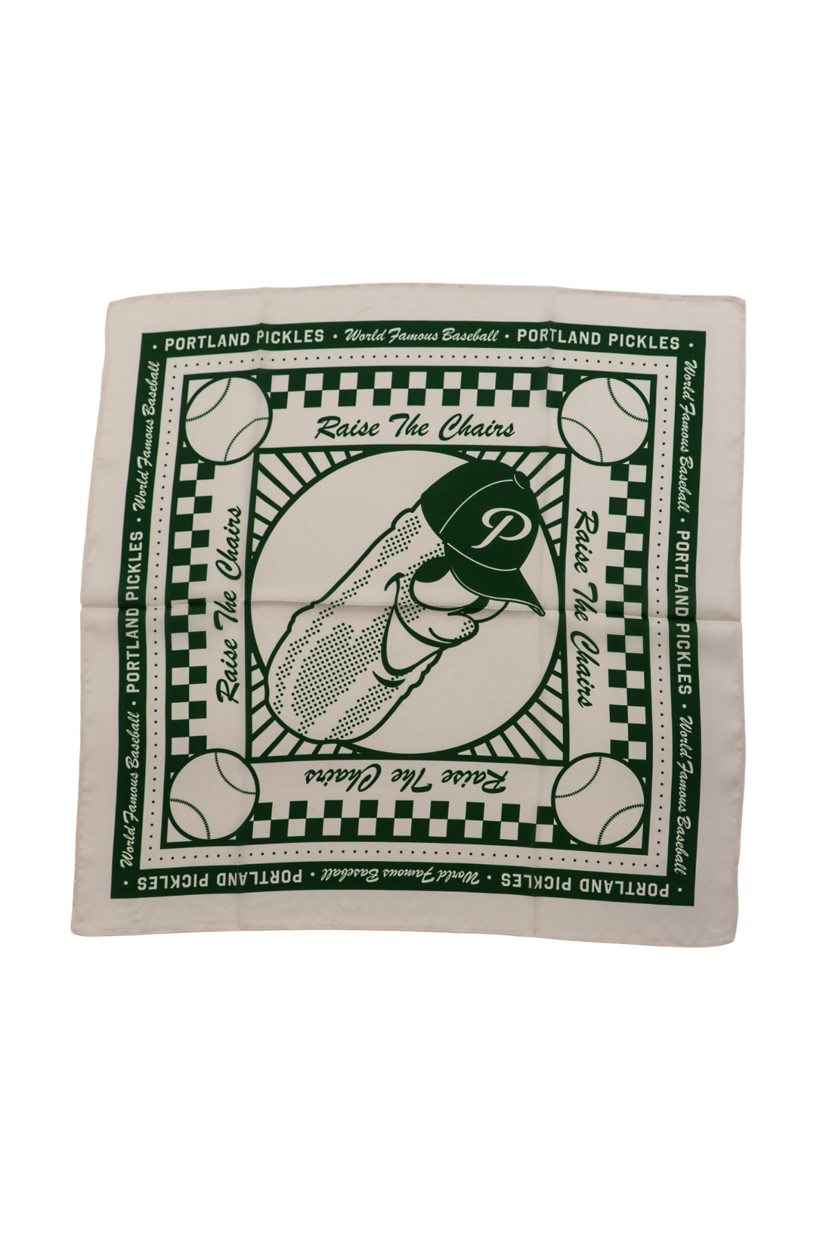 Portland Pickles Bandana Cream