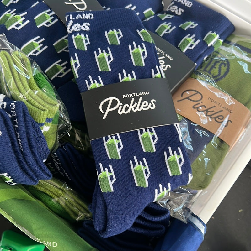 Raise the chair socks - Portland Pickles Baseball