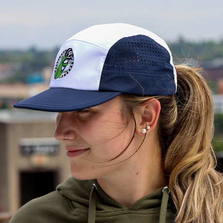 Official League Pickles Badge 5 Panel Hat - Portland Pickles Baseball