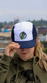 Official League Pickles Badge 5 Panel Hat - Portland Pickles Baseball