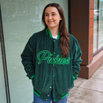 Official League x Portland Pickles LIMITED-EDITION Green Corduroy Jacket - (SHIPS IN MARCH) - Portland Pickles Baseball