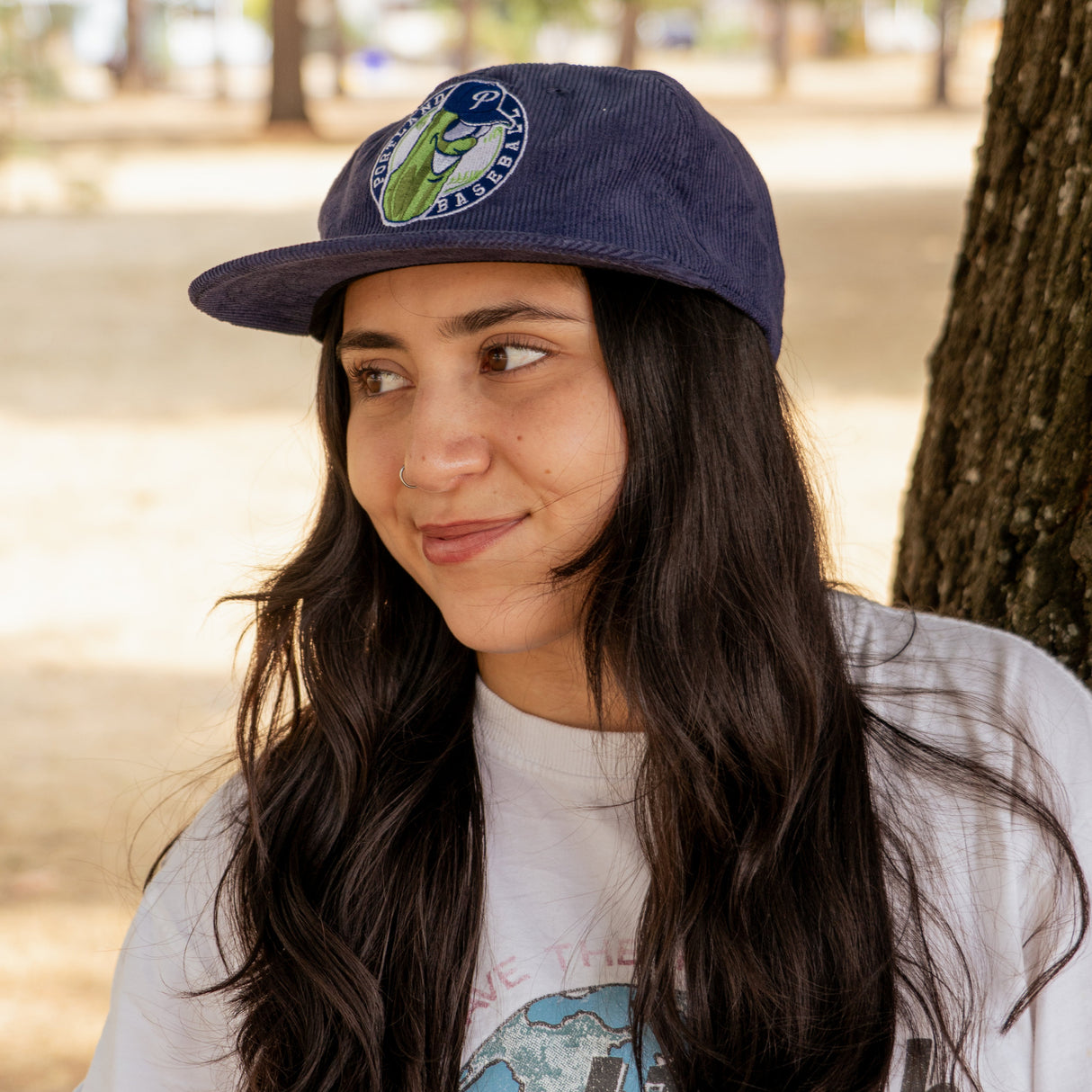 Official League x Portland Pickles Navy Badge Cord