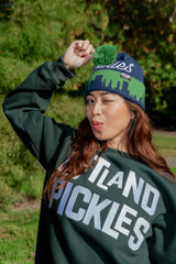 Official League x Portland Pickles Cityscape PomPom Beanie