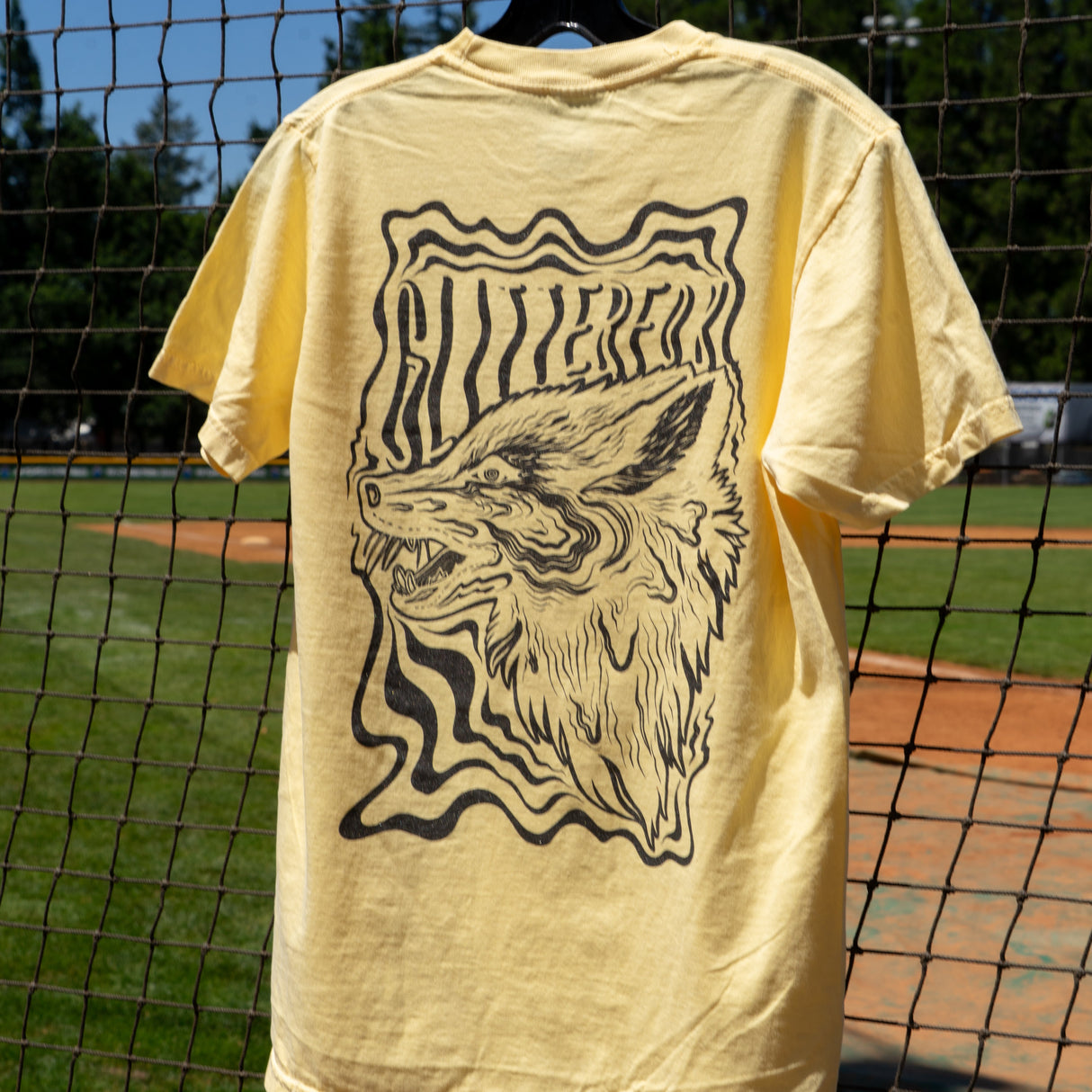Official League x Portland Pickles presents Glitterfox : The T-shirt