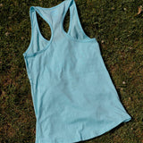 Official League x Portland Pickles Script Light Blue Cancun tank