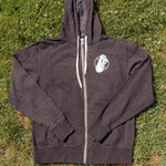 Official League X Portland Pickles Charcoal Heather Zip Up  Hoodie