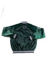 Official League x Portland Pickles Forest Green Satin Jacket