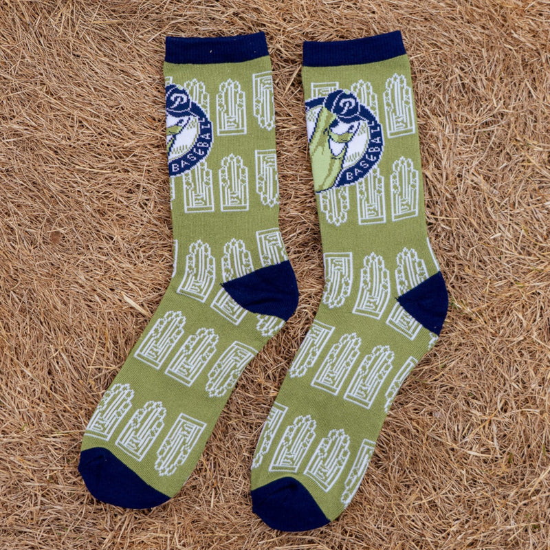 Official League X Portland Pickles Green WCL Champion Socks