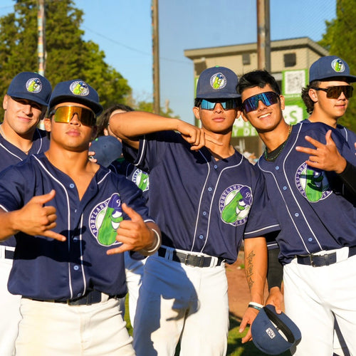 2023 Game-Worn Official League Portland Pickles Navy City Connect Jersey - Portland Pickles Baseball