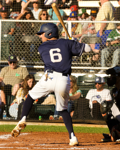 2023 Game-Worn Official League Portland Pickles Navy City Connect Jersey - Portland Pickles Baseball