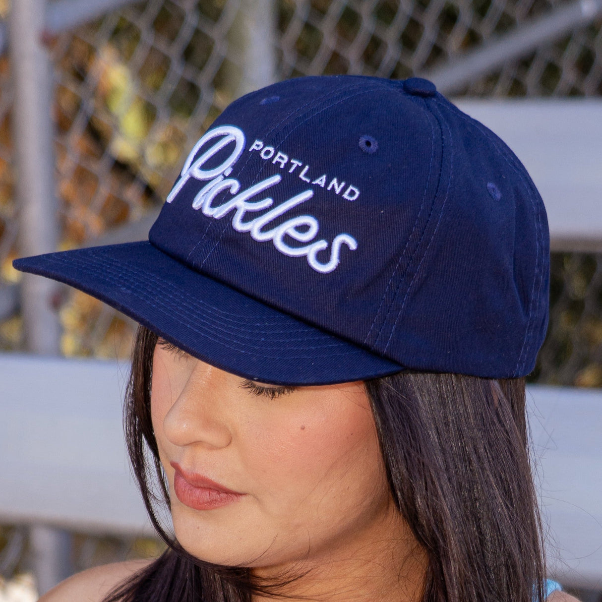 Official League x Portland Pickles Script Dad Hat