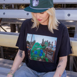 Official League x Portland Pickles 'The Good Germ'  Black T-shirt
