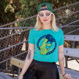 Portland Pickles Two-Tone Teal Badge T-Shirt Youth