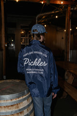 Official League x Portland Pickles Navy Blue Skater Jacket